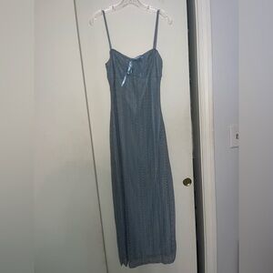 Elegant Blue Maxi Dress from Fashion Nova